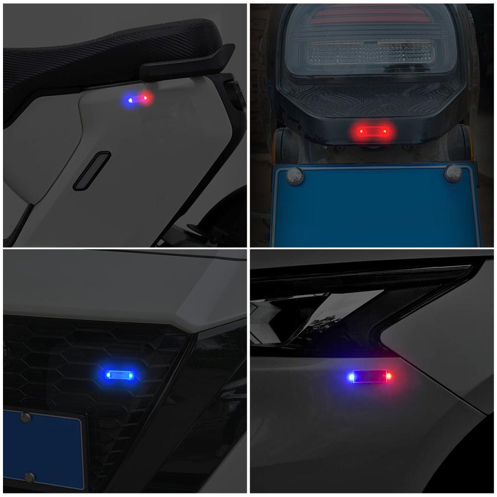 Автомобильный солнечный предупреждающий световой сигнал светодиодный фонарик индикатор — фото 10