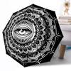 Eyes of the Universe Automatic Umbrella Compact 8-Rib Design Lightweight All-Season Travel Outdoor Accessory Perfect Gift for Women Men
