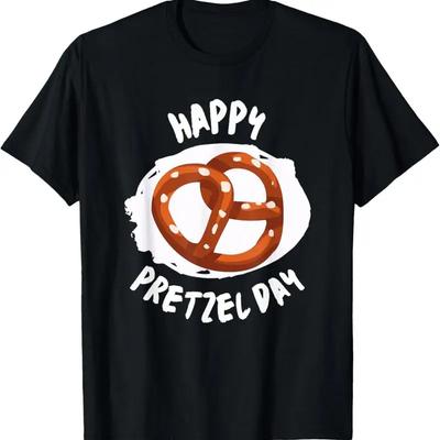 Happy Pretzel Day Office T Shirt