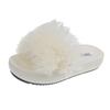 Fashion 2025 New Women's Plush Slippers Fashion Fluffy Light Flip Flops Home Open Toes Living Room Shoes Fashion Sexy Slides