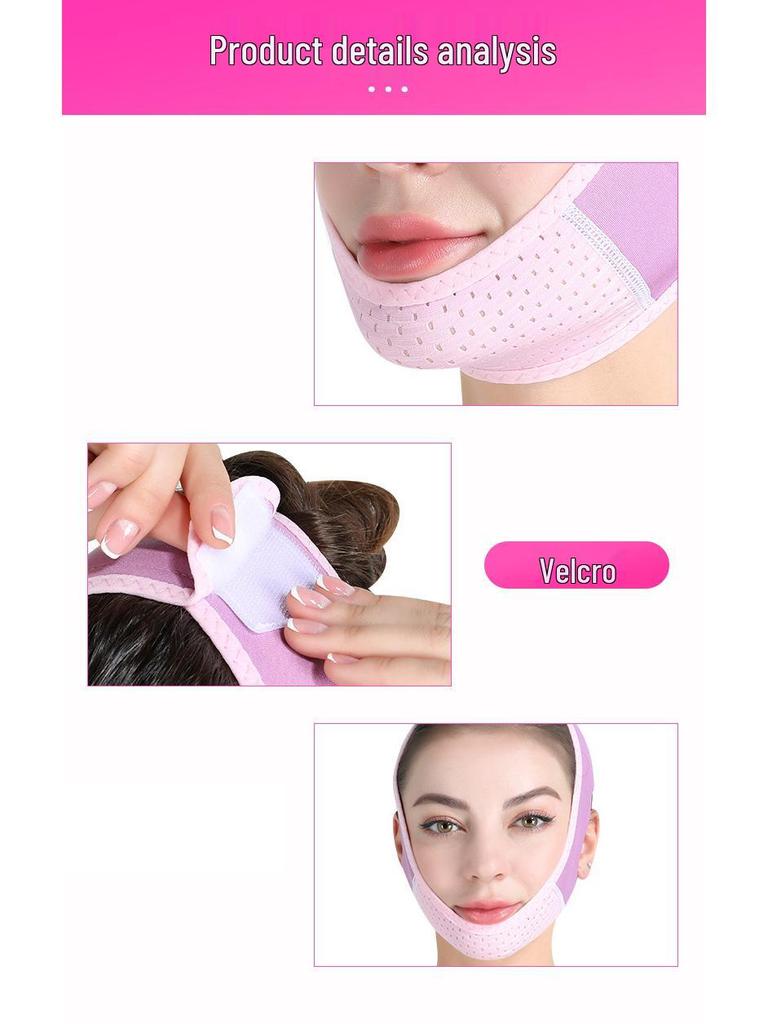 V-Face Lifting Slimming Mask: Double Chin Corrector & Anti-Snoring Strap