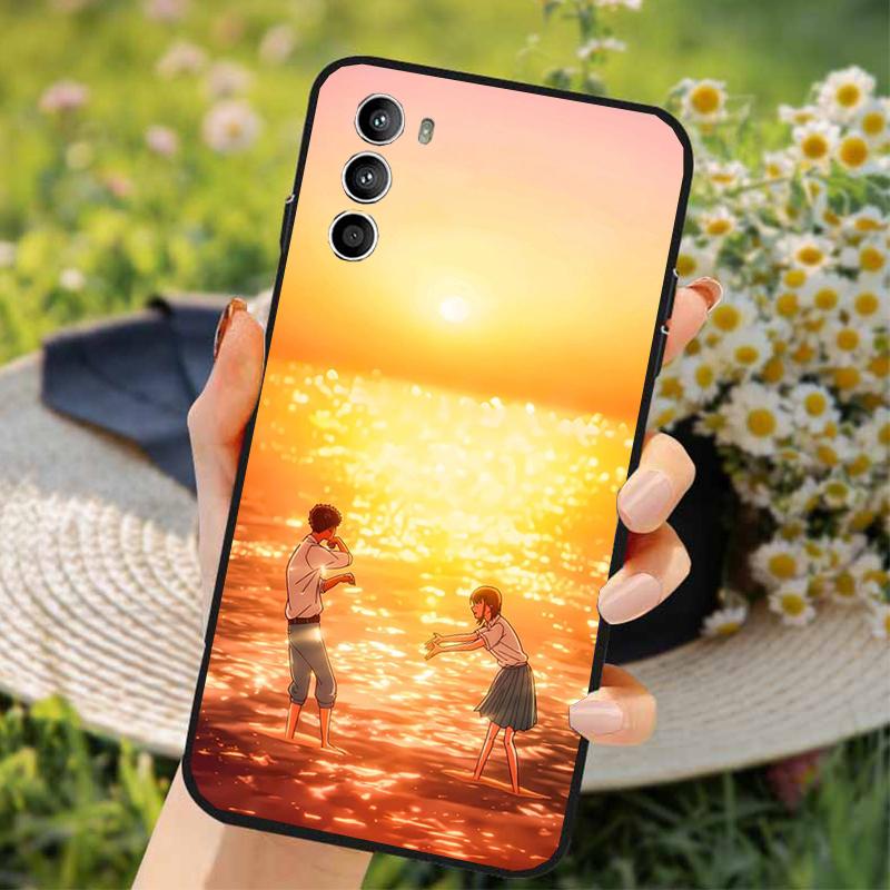 Phone Case For Moto G86 G85 G75 G15 G05 G56 G72 G53 G54 G84 G60 G31 G32 G24  G 5G G Play Blue Box Chinatsu Taiki Hina Chono