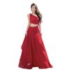Real Shot French Niche Premium Cold Feeling Slanted Shoulder Waist Dress Women's Seaside Vacation Atmosphere Super Fairy Dress