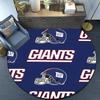 New York Logo Round Rug for Livingroom,Bedroom, Palyroom, Chair Rug, Area Rug, Circle Carpet, Large Size Fan Christmas Gift