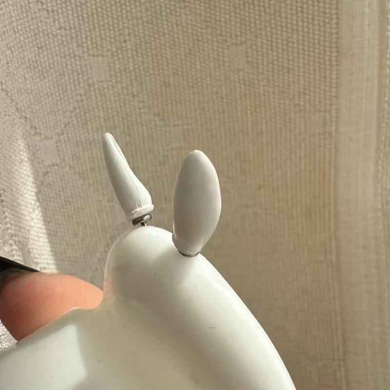 1Pair Cartoon Cute Rabbit Ears Ear Bone Nail For Women Girls  Personalized Piercing Earrings Jewelry Accessories Gifts