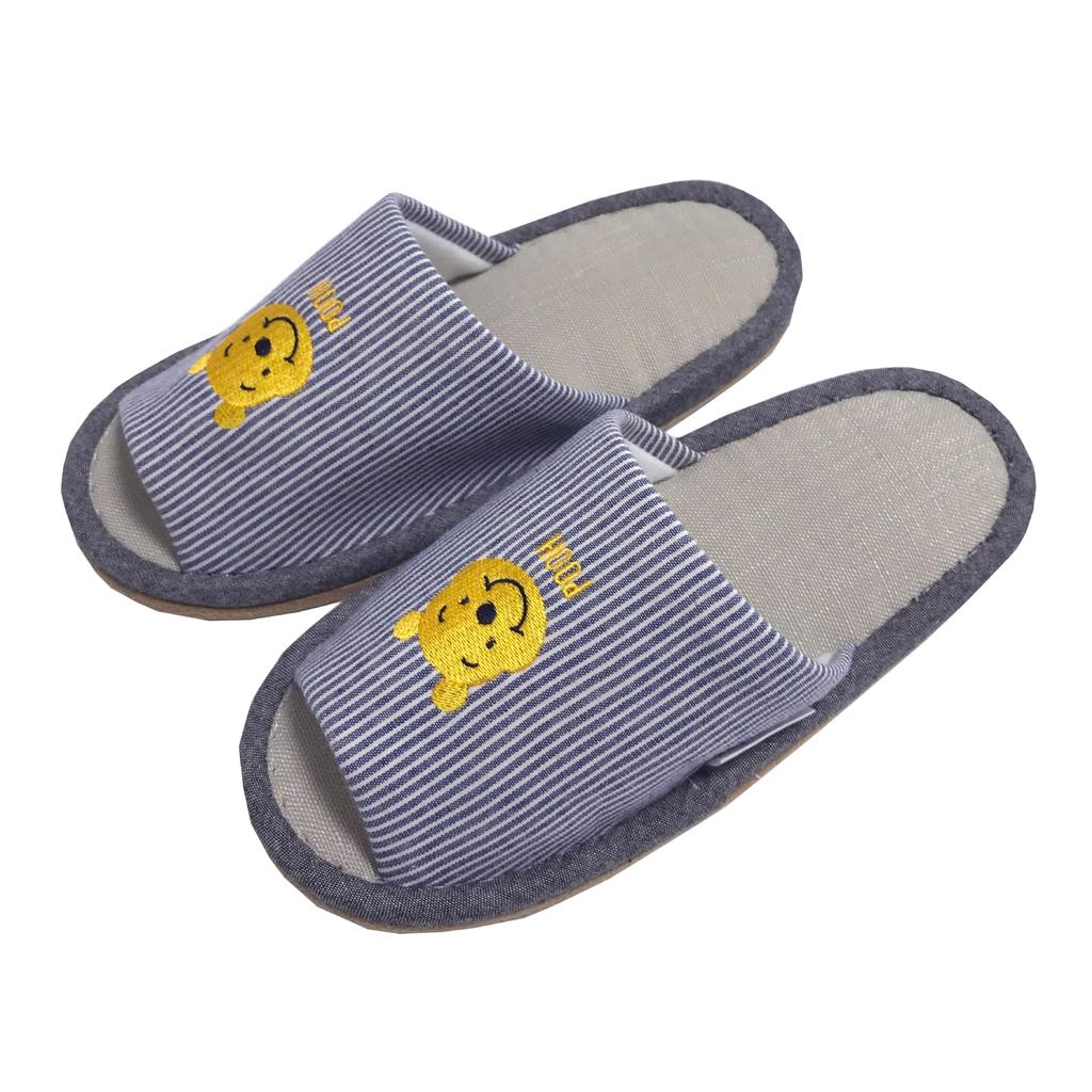 Disney with Outside Stitching Slippers, Navy, 24.0 Cm,