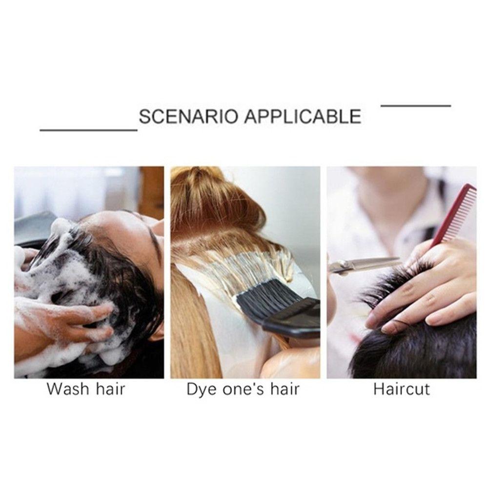 Shop Perm Gyeing Tools Disposable Hair Cutting Cape Hairdressing Cloth Shampoo Cape Salon Shawl