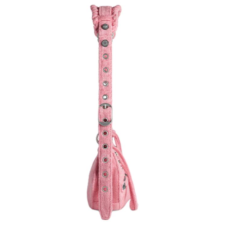 Balenciaga Le Cagole XS Shoulder Bag Pink Women Shoulder_bags 6713092AAFO5812