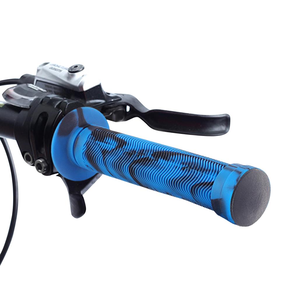 Rubber Bicycle Handlebar Grips Soft Bike Handle Bar Covers Wear-Resistant Lengthening Bike Cuffs for 22.2mm Handlebar