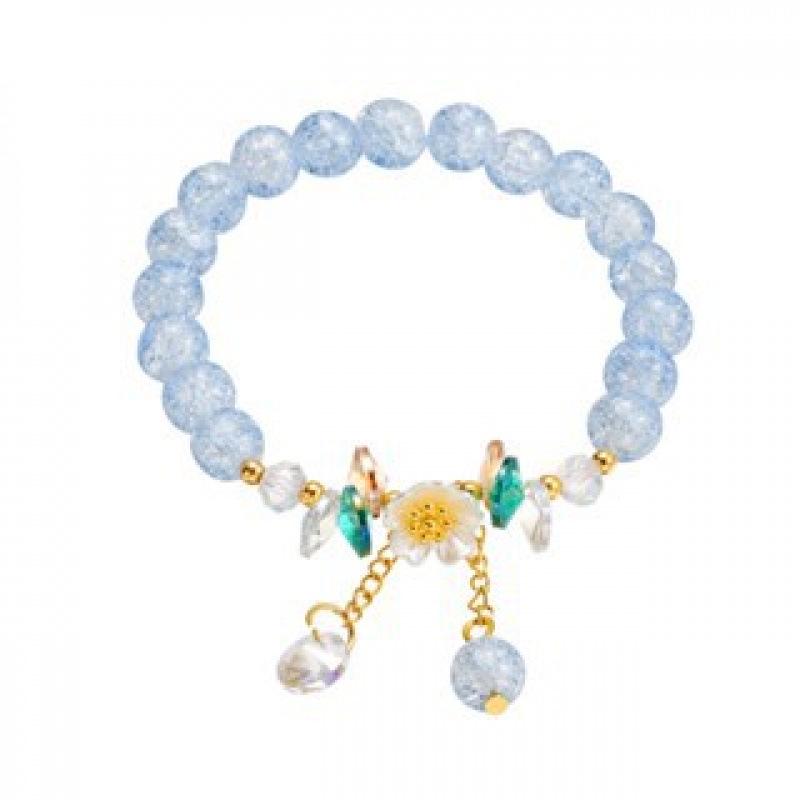Lily of the Valley Butterfly Bracelet - Multi-Style Beaded Star & Moon Design