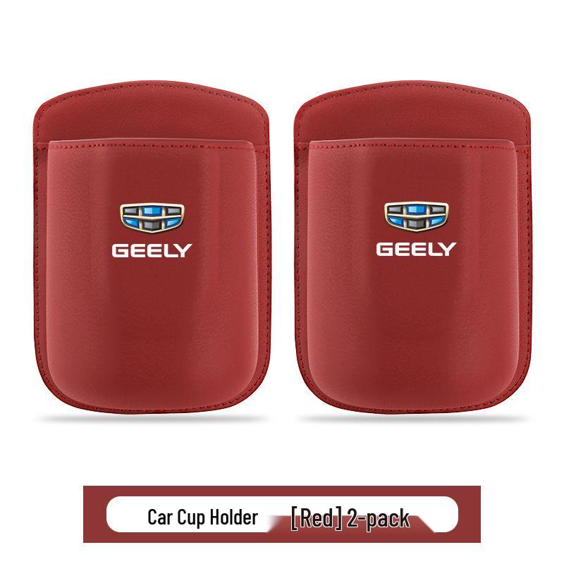 Car Cup Holder & Storage Bag for Geely Models: Xingyue L, Xingyuan, Xingrui, Emgrand, Boyue Pro