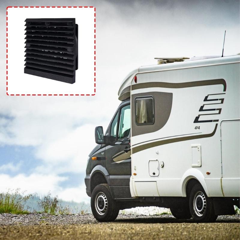 12V Mobile Home Side Exhaust Fan ABS Material Low Noise Design For Truck And Travel Trailer Ventilation System