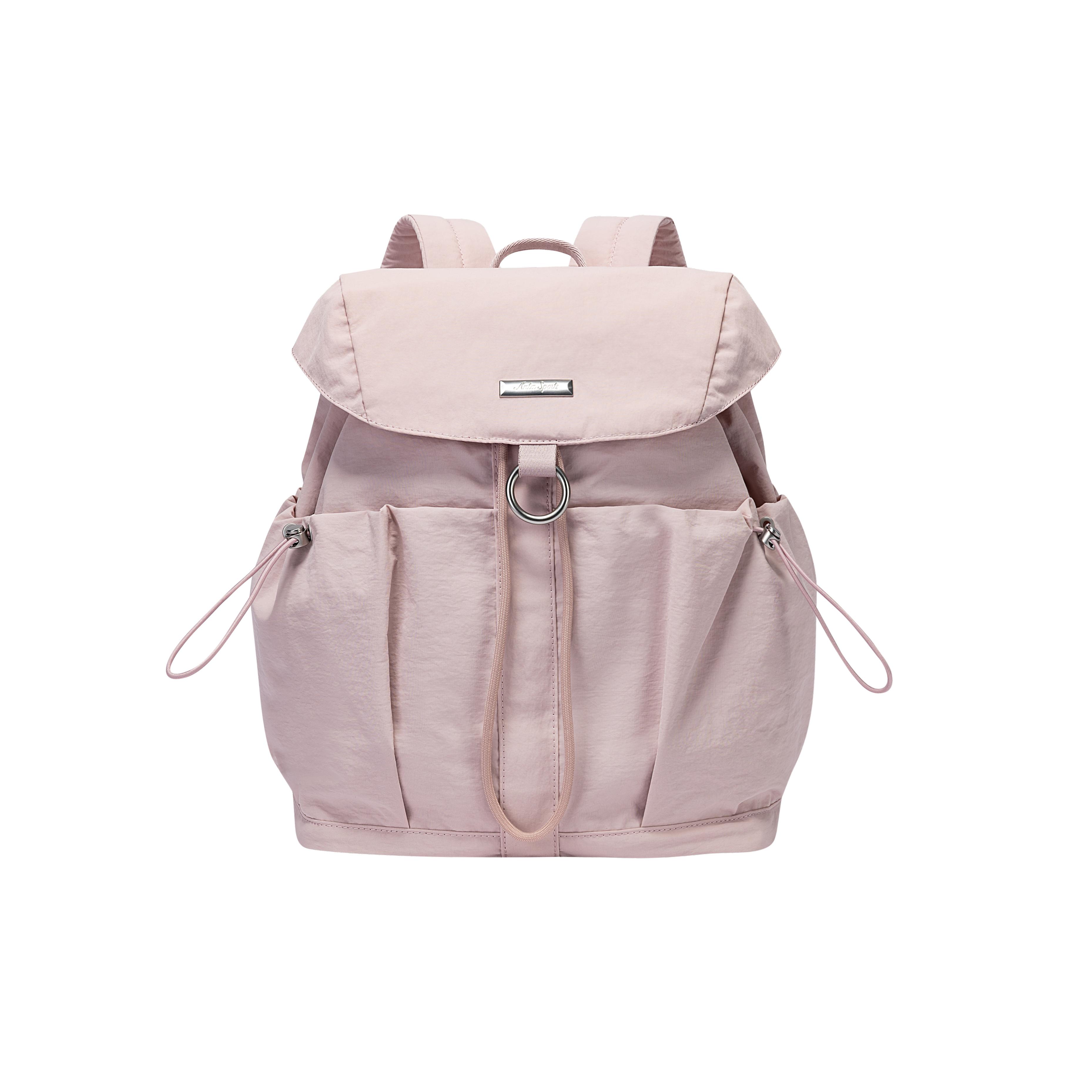 Anta Casual Fashion Durable Fabric Backpack Women backpack Mist-Pink 192548155R-3 Mist Pink