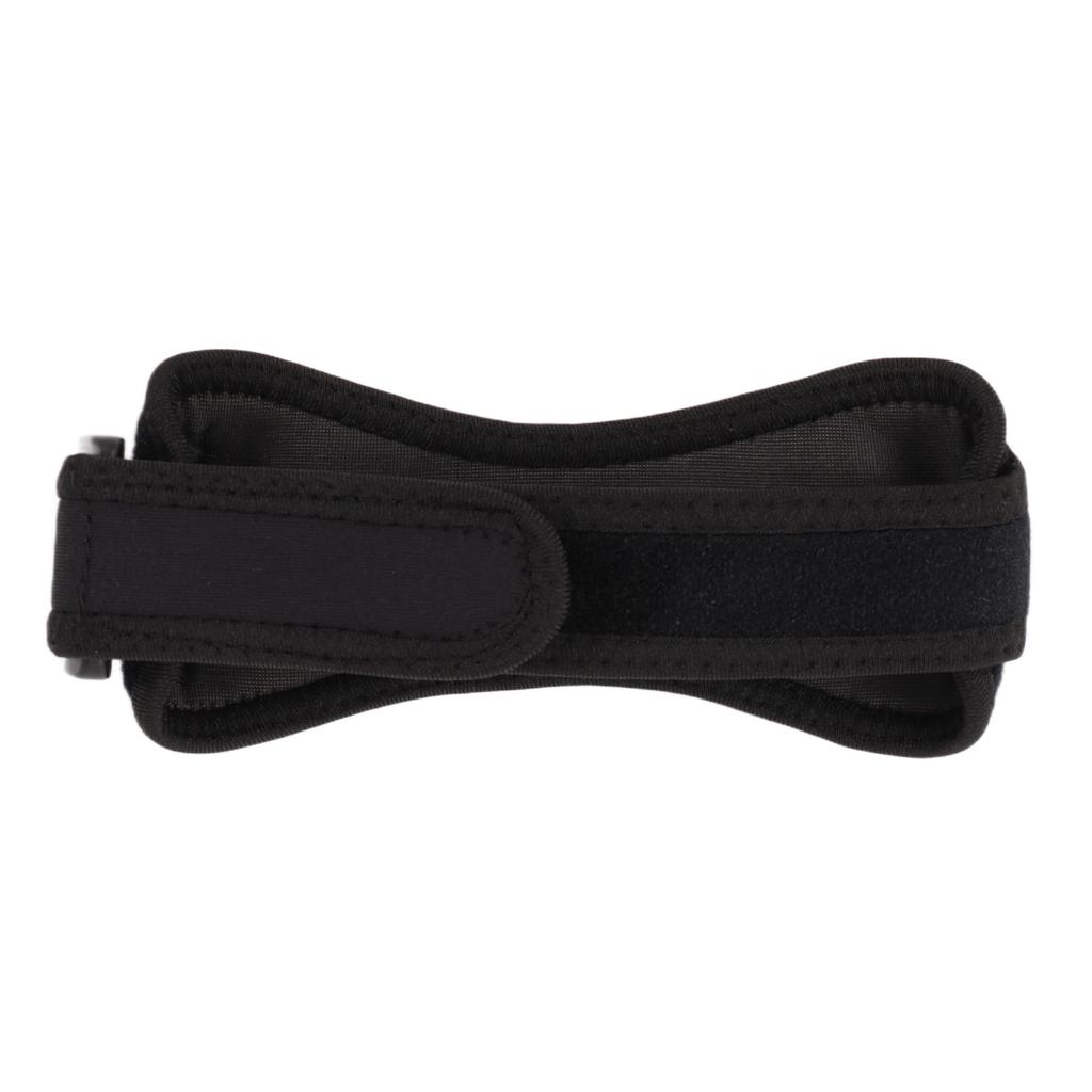 Compression Patella Strap Black Thickened Breathable Adjustable Knee Support Brace Band