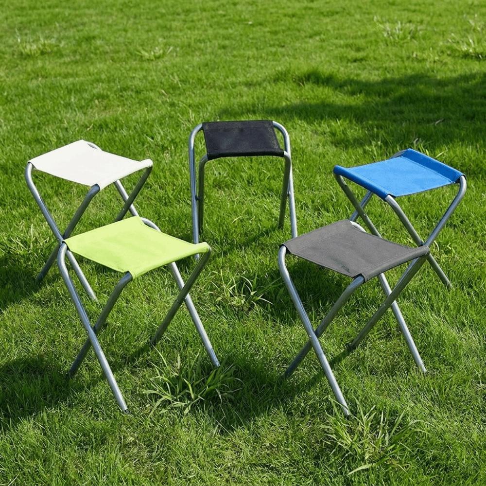 Ultraleichter Klapphocker Verschleißfester Tragbarer Outdoor-Stuhl Leicht zu Tragen Campinghocker Garten