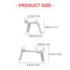 Lightweight 30mm Elevates Landing Skid Accuracy Fit Drones Landing Gear Load Capacity Landings Stabilizers for Flip