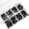 8/16/80Pcs Black Fishing Rod Guide for Spinning Casting Fishing Rod Building Repair Eye Line Ring Fishing Accessory