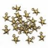 16x13mm 20pcs Antique Silver Plated Bronze Plated Starfish Handmade Charms Pendant:DIY for bracelet necklace