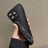 The new simple Korean style is suitable for iphone17 mobile phone case Apple 16promax/15 English 14pro13 Europe and America