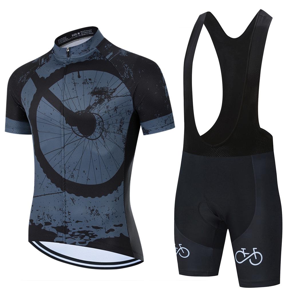 2026 Summer Breathable Sports Team Training Cycling Clothing Breathable Men Short Sleeve Mallot Ciclismo Hombre Verano Cycling Jersey Sets 2026