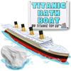 Model lodi Titanic Pryskyřičný výletní parník Středomořský styl Vícevrstvá krajinná dekorace 40 cm