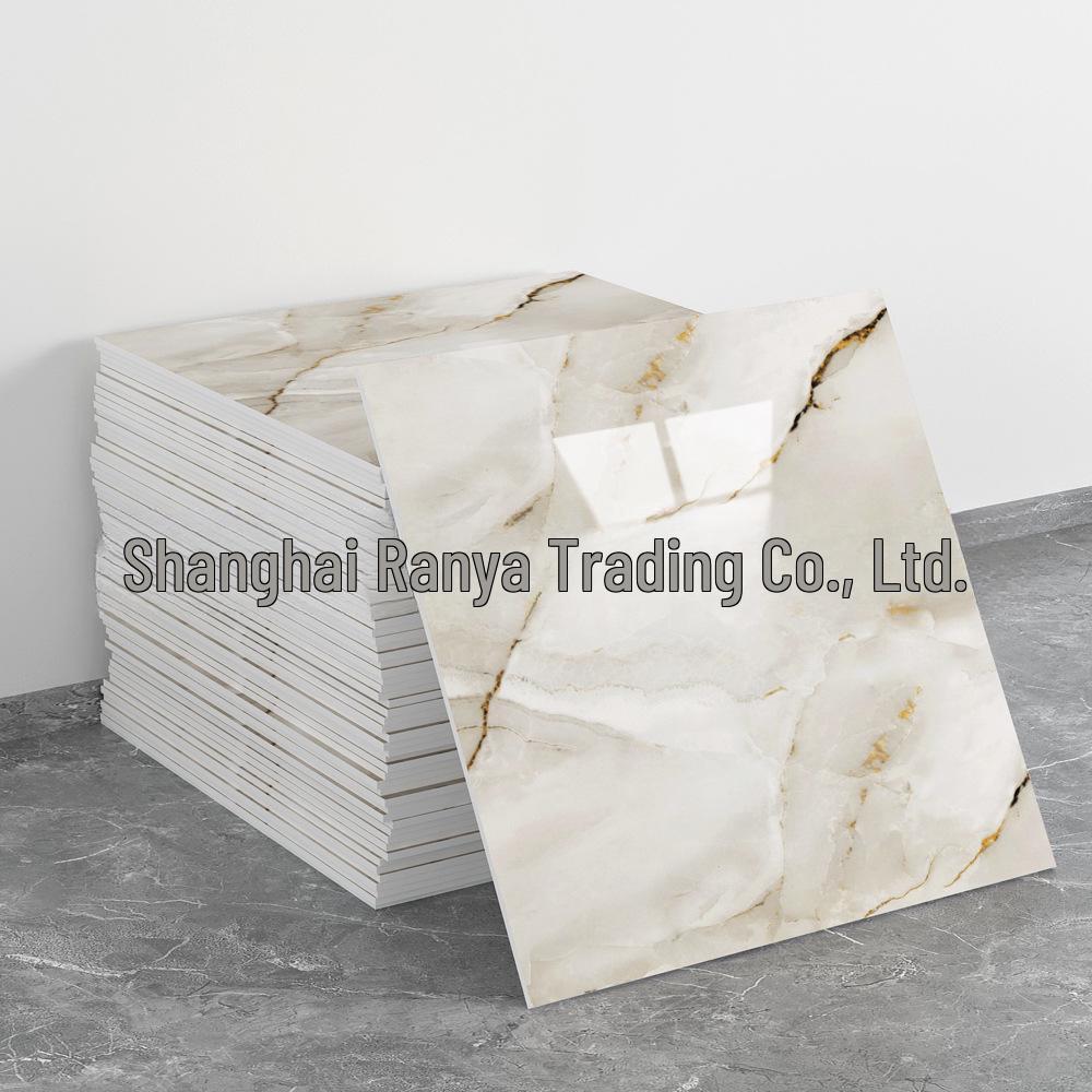 Fliesenimitat 3D Wandaufkleber: Selbstklebende Aluminium-Kunststoff-Paneele für Badezimmer- und Küchenrenovierung.