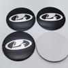 4pcs 56MM 60MM 65MM Lada Emblem Logo Car Stickers Accessories for Car Wheel Center Caps Badge Rim Wheels Hubcaps Cover Replace