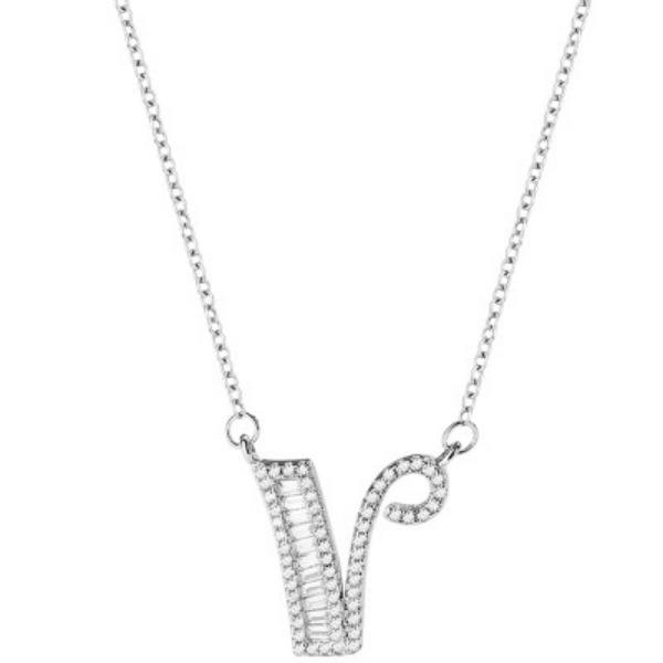 English Letter Necklace Suitable for Couples' First Letters