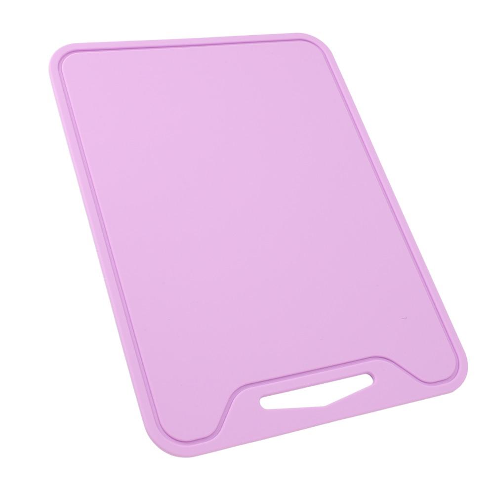 Prevent Slip Silicone Cutting Board Portable Chopping Board Cutting Mat  Camping/Picnic