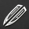 2PCS Automotive Metal Side Logo Badge Sticker Metal Car Stickers Are Suitable for C40XC60XC90S6S90 Body Rear Stickers.