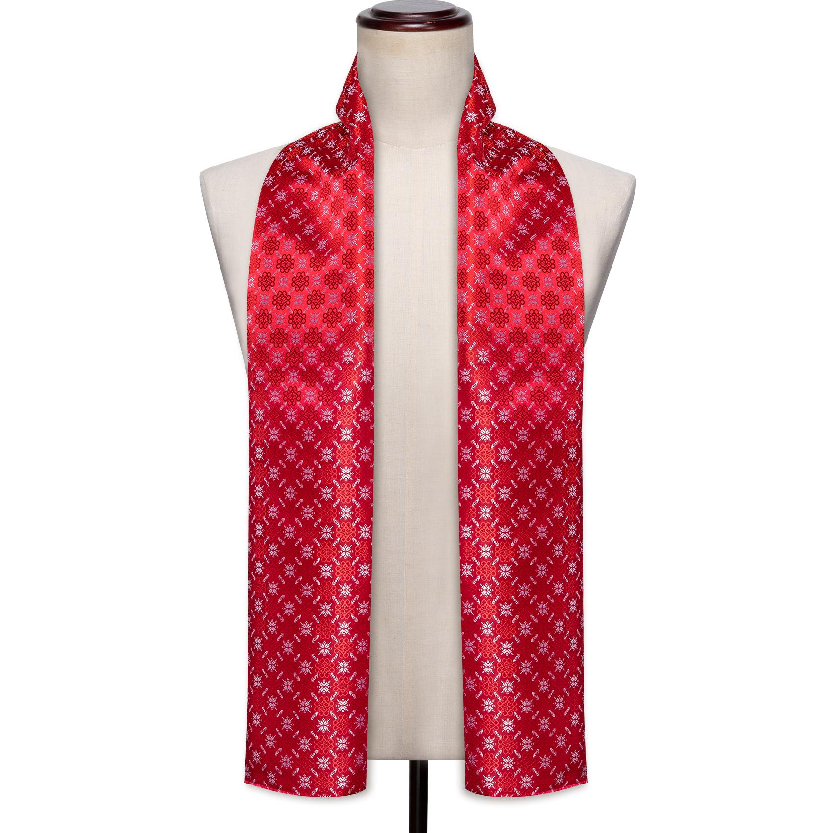 

Мужские шарфы Barry.Wang с узором пейсли, тканый шелковый шарф для официальных встреч, подарочный набор SW-1047