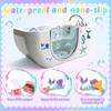 Funrous 20 Pcs Mermaid Non Slip Bathtub Stickers Ocean Mermaids Anti Slip Shower Stickers Shower Floor Nonslip Sticker with Scraper Ocean Applique