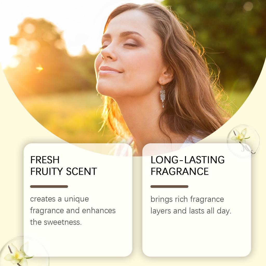 Amber Body Perfume Spray, Toilette Spray Fresh Perfume With Fruit Perfume Lasting Perfume Light Elegant Perfume 50ml