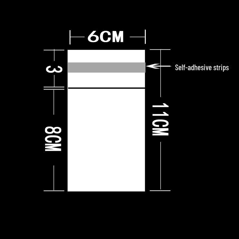 Transparent Self-Adhesive Plastic Bag for Packaging