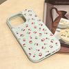 Little Fresh Mint Cherry Phone Case for iPhone 17, iPhone 17 Pro Max