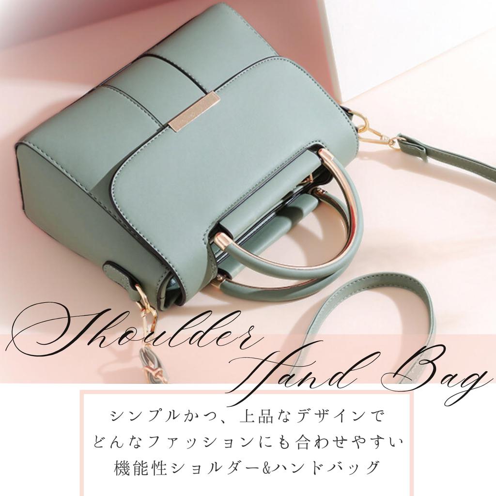 MYSKUFT Compact PU Leather Shoulder Mini Crossbody Small Women's Bag, Handbag, Tote, Bag, 2-Way, (White)