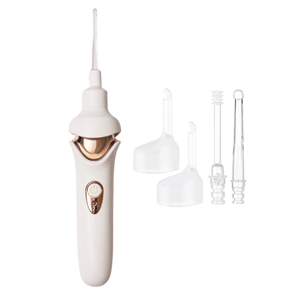 Electric Ear Wax Removal Tool with LED Light Ear Wax Remover Earwax Removal Kit for Adults and Kids