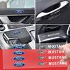 Car Interior Random Stickers Car Goods Car Steering Wheel Decals for Ford Mustang Fiesta Focus 2 Mk3 Mondeo Mk4 Accessories SZA4