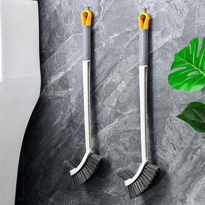 Long-handled Toilet Brush To Remove Dead Ends, Bathroom Toilet Brush, Cleaning Brush, Household Wall-mounted Soft-bristled Toilet Brush