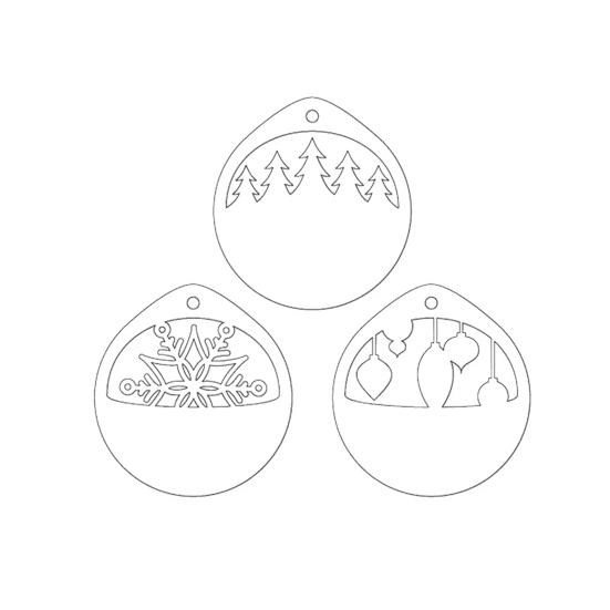 

Трафаретная форма Легко использовать Не окисляется Легкий Рождественский скрапбукинг альбом Бумажная открытка Фото Декоративная для семьи серебряный