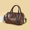 Commuter Handbag - Large Capacity Cowhide-patterned Crossbody Bag