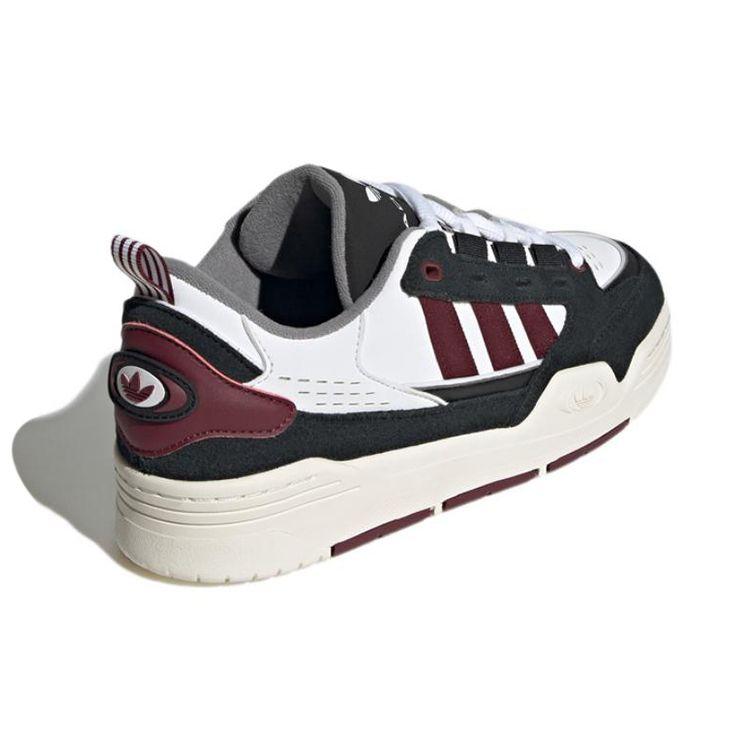Adidas Oryginalne Adi2000 Skórzane Antypoślizgowe Trwałe Lekkie Niskie Buty Skate Unisex Sneakers Czarne Białe Czerwone GY4121