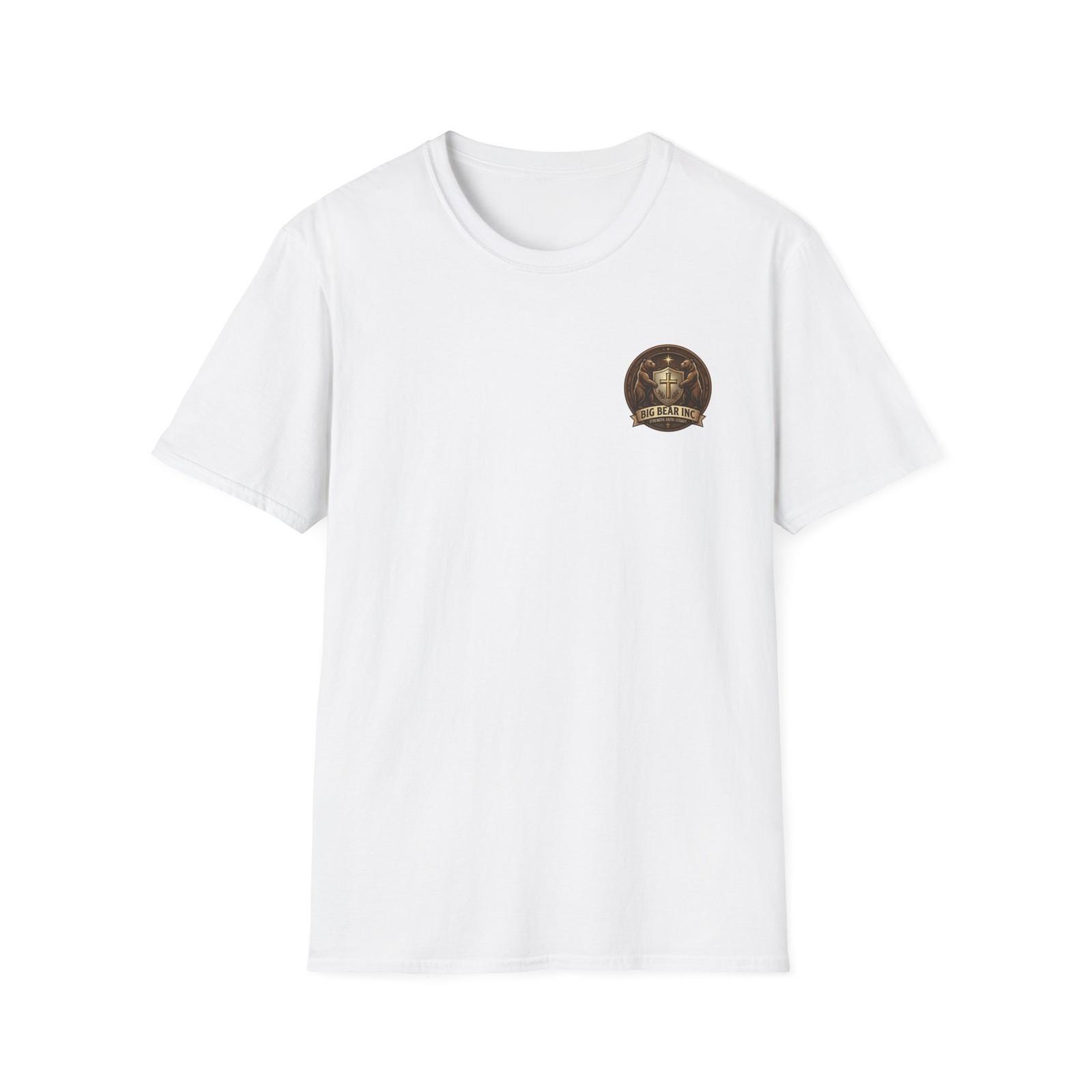 Big Bear Inc Logo T-Shirt | Bear Emblem Graphic Tee S разноцветный