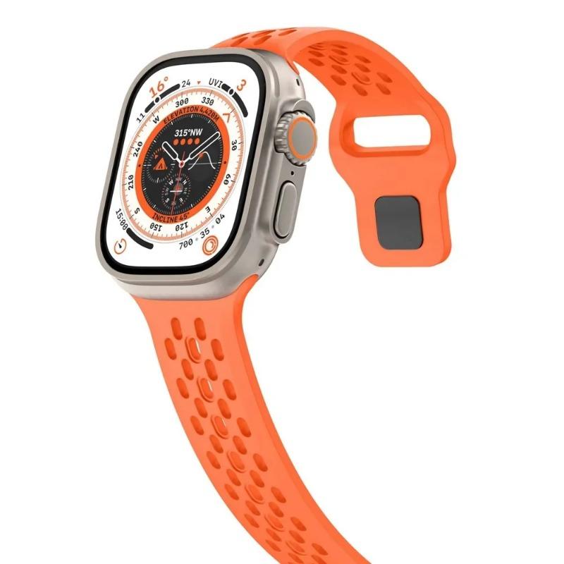 Silicone Strap for Apple Watch Band Ultra 3 2 49mm 11 10 46mm 42mm 9 8 7 45mm 41mm Bracelet iWatch 6 5 SE 3 44 40mm Series Band