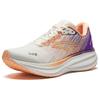 New Anta Cushioning, Slip Resistant, And Abrasion Resistant Low Top Casual Running Shoes Women's White Purple 122435562-5