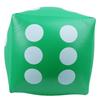 Inflatable Dice Portable Indoor Outdoor Party Activities Supplies Prop Game ToyGreen