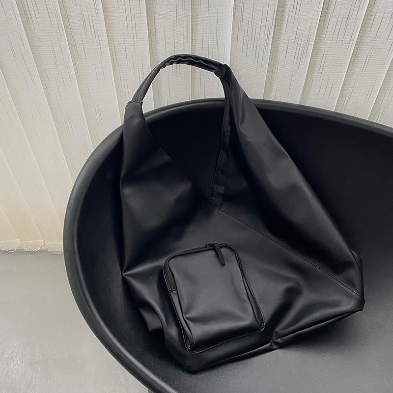 Women Vintage PU Leather Top Handle Hobo Shoulder Bag Fashion Large Capacity Daily Handbag Travel Shopping Tote Bag ARI