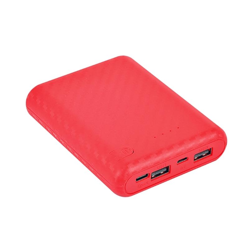 

DIY 4x18650 Battery Case Charger Outer Plastic shells Power Bank Shells Portable External Boxes without Batteries