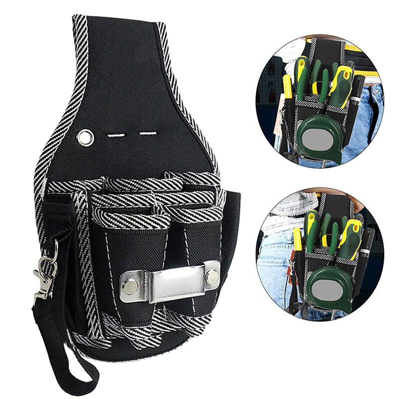 Multifunctional Nylon Fabric Tool Belt Screwdriver Kit Holder Tool Bag Pocket Pouch Bag
