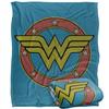 Wonder Woman Vintage Logo Blanket